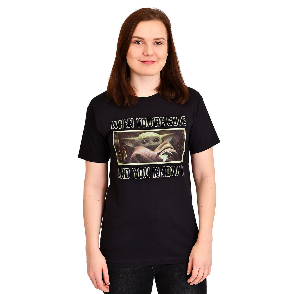 Immagine del prodotto T-shirt The Child Cute and You Know It - Star Wars The Mandalorian