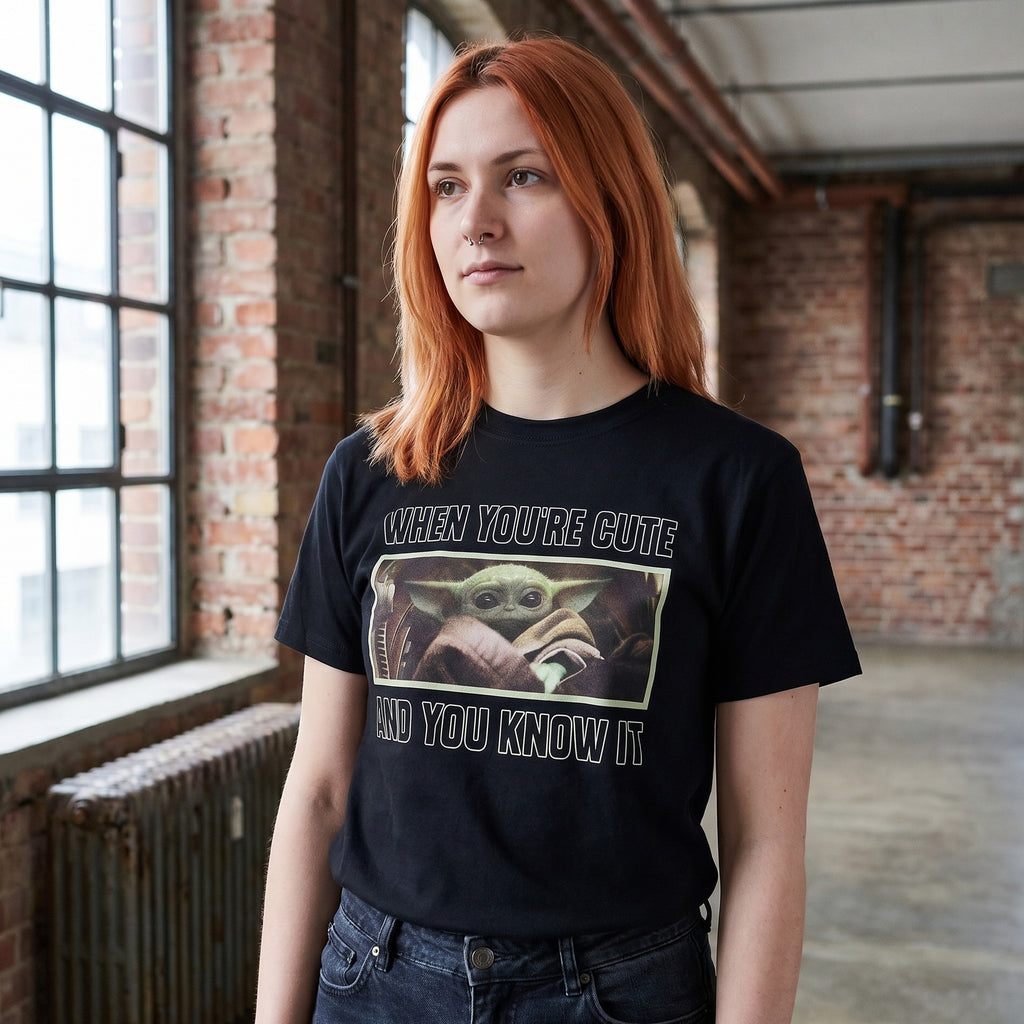 Immagine del prodotto T-shirt The Child Cute and You Know It - Star Wars The Mandalorian