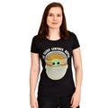 Immagine del prodotto T-shirt da donna The Child Daily Routine - Star Wars The Mandalorian