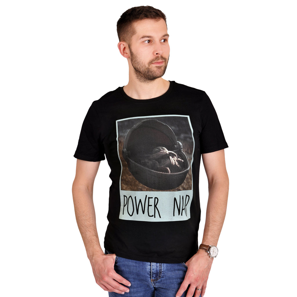 Immagine del prodotto Maglietta nera 'The Child Power Nap' - Star Wars The Mandalorian