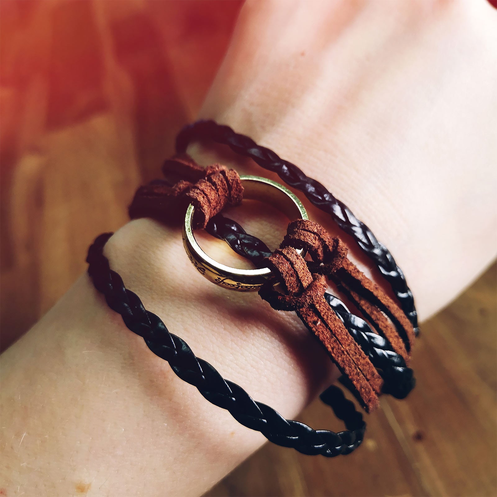 Product image The Lord of the Rings - The One Ring Wrap Bracelet