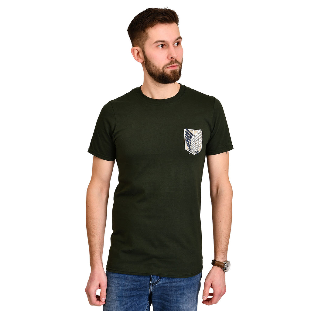 Immagine del prodotto Attack on Titan - T-shirt verde del Corpo di Ricerca