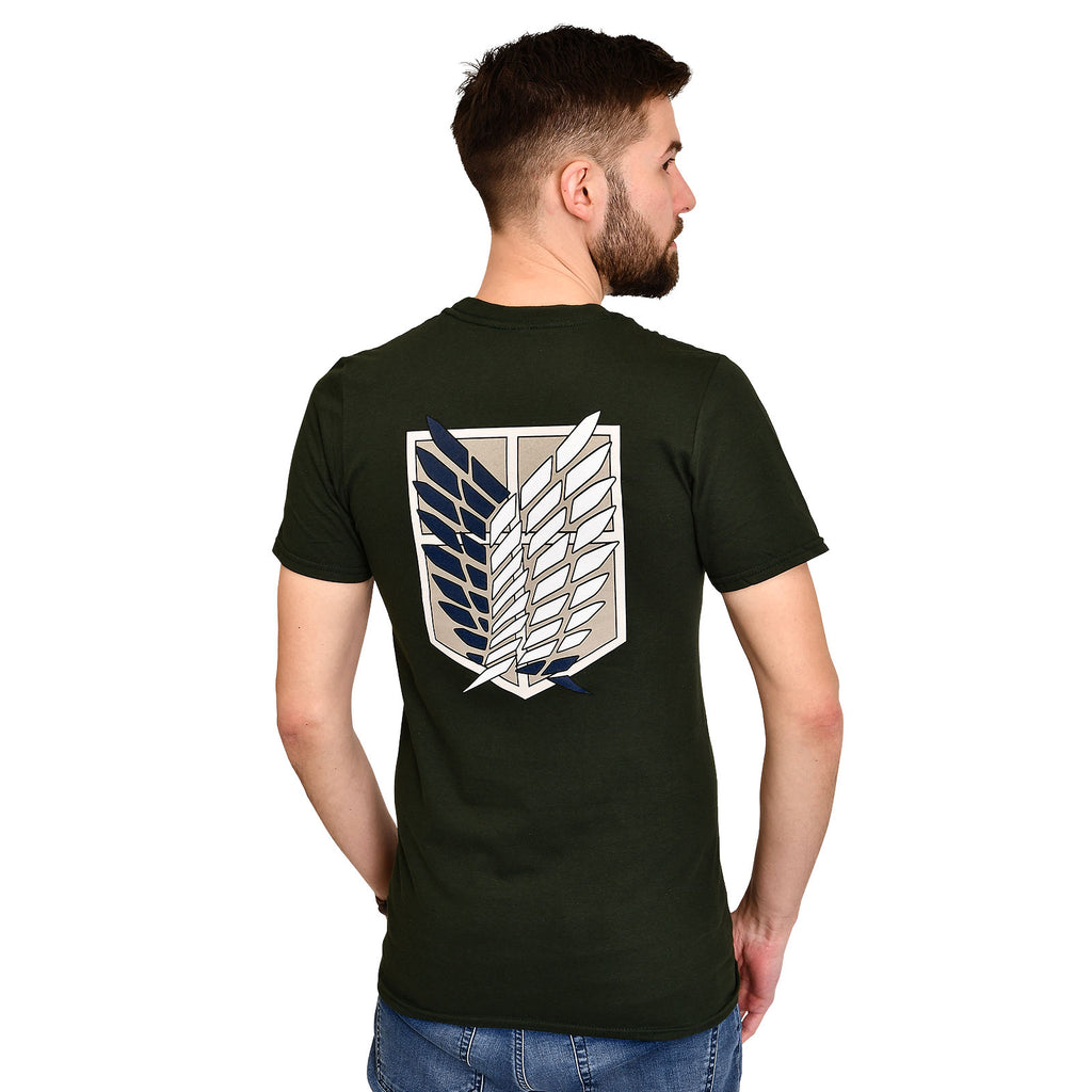 Immagine del prodotto Attack on Titan - T-shirt verde del Corpo di Ricerca