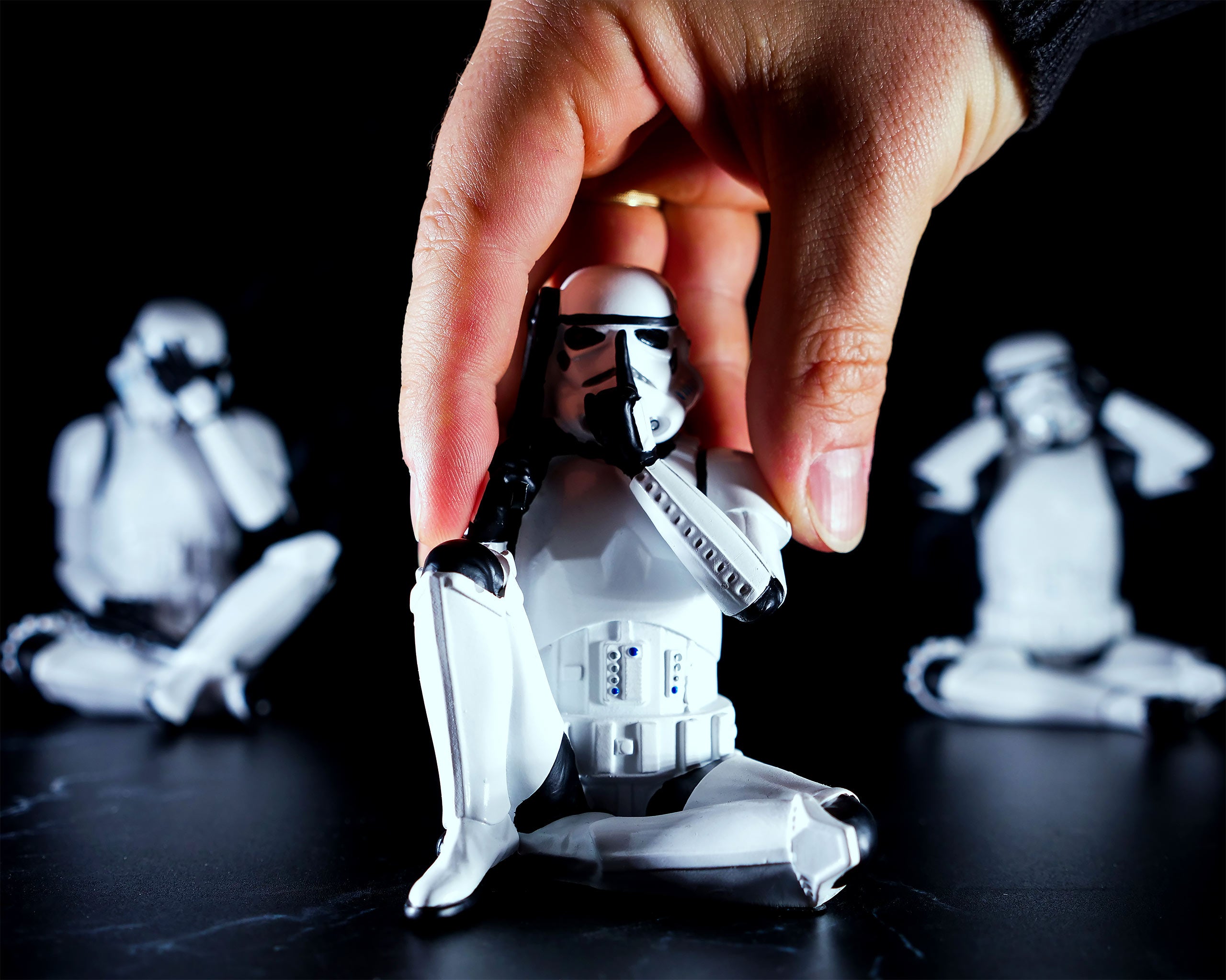 Immagine del prodotto Figura Originale Stormtrooper Non Parlare 10cm