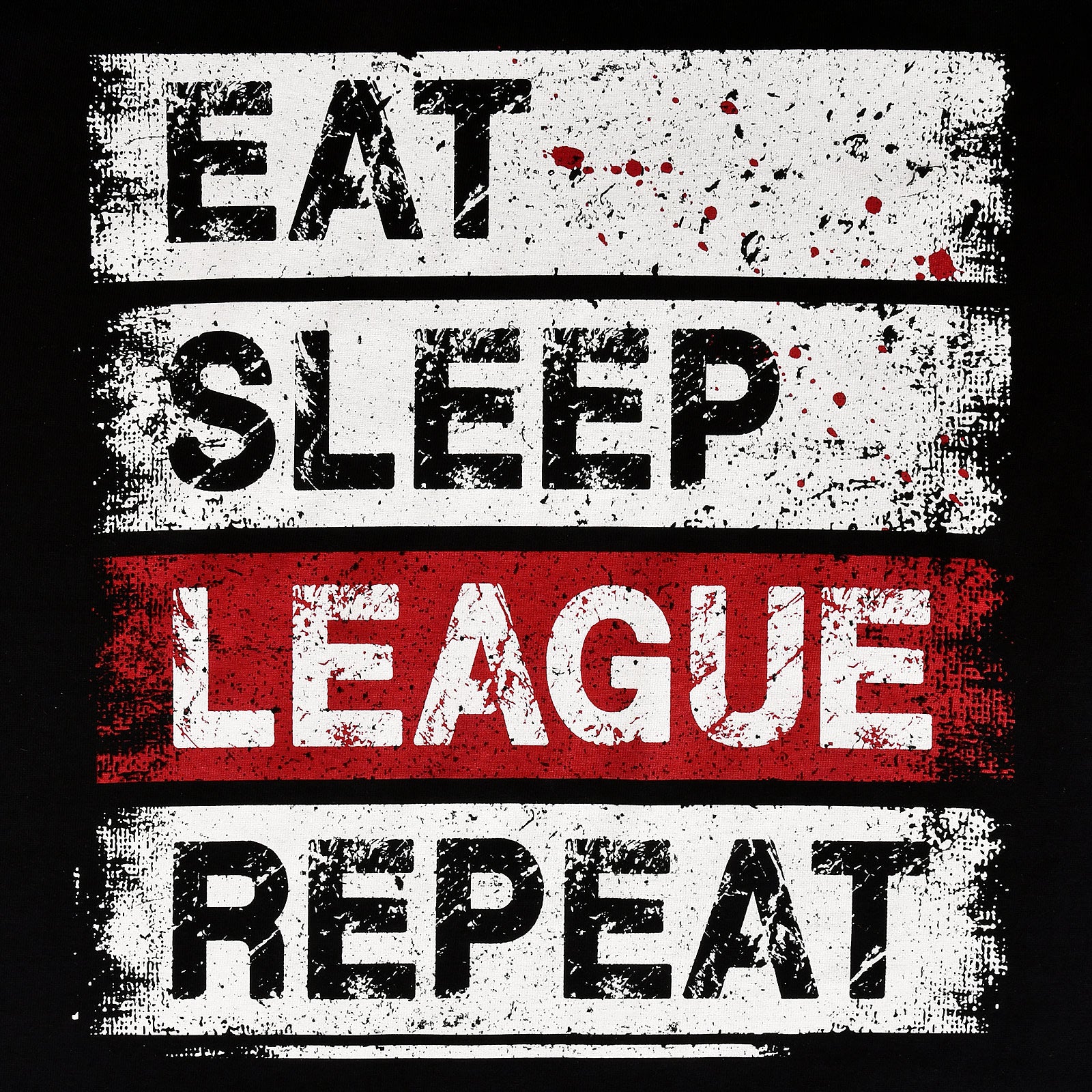 Immagine del prodotto T-shirt Daily Routine per fans di League of Legends nero