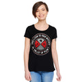 Immagine del prodotto T-shirt da donna 'Toss a Coin' per fan di Witcher, nera