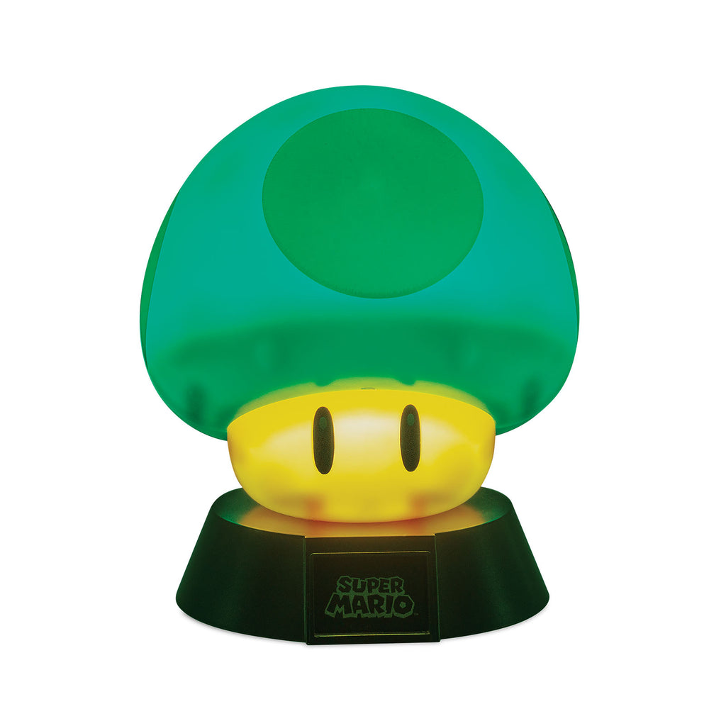 Immagine del prodotto Super Mario - 1 UP Mushroom Icons 3D Lampada da tavolo