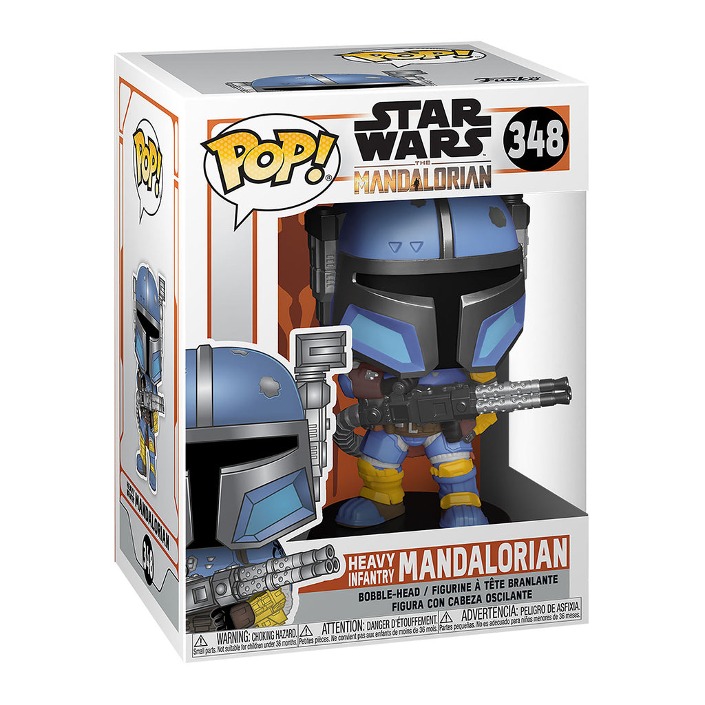 Immagine del prodotto Figura Funko Pop di Mandaloriano di Fanteria Pesante con testa oscillante - Star Wars The Mandalorian