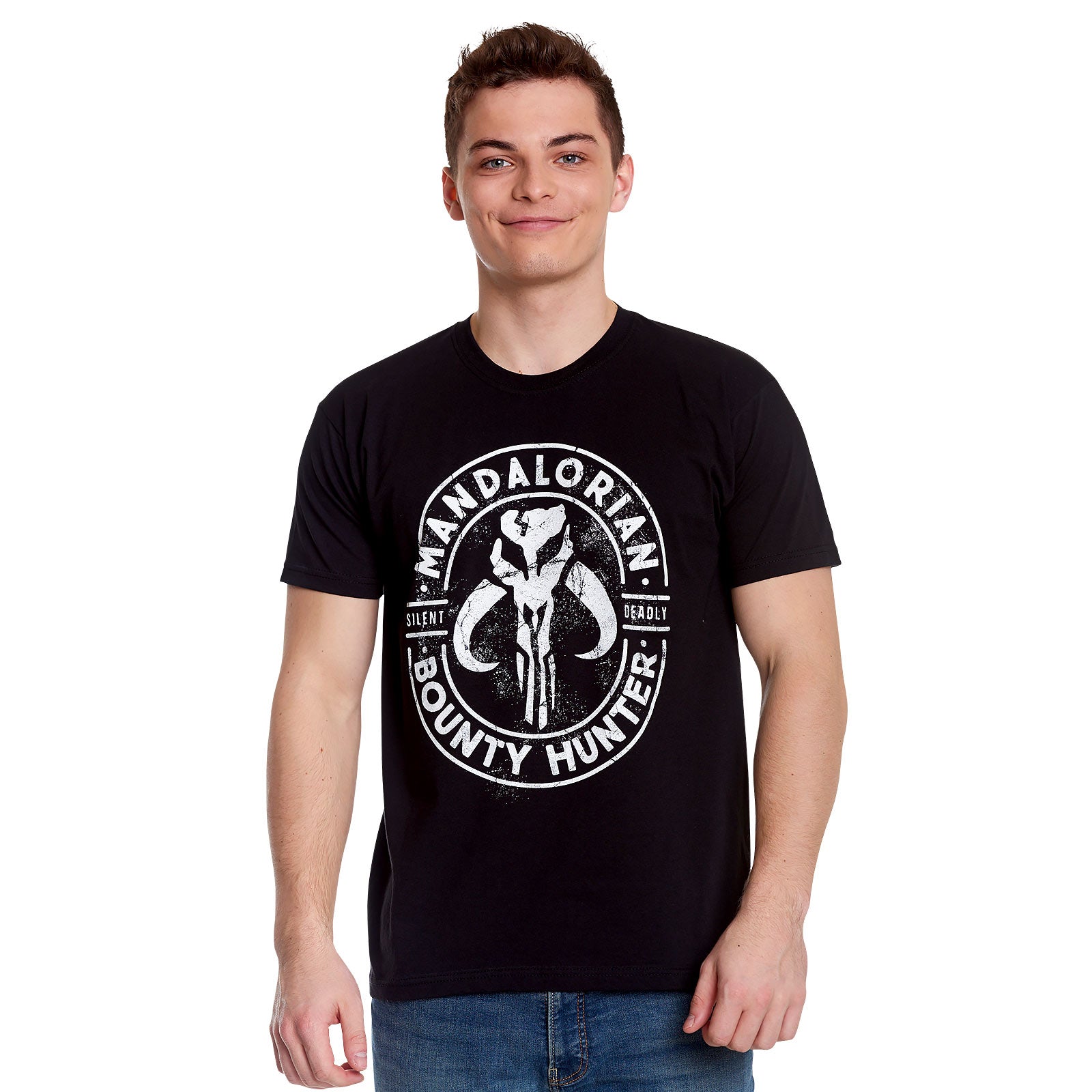 Immagine del prodotto T-shirt nera Codice d'Onore - Star Wars The Mandalorian