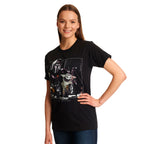 Immagine del prodotto La maglietta nera 'The Child is My Co-Pilot' - Star Wars The Mandalorian