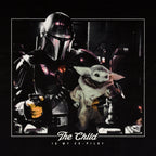 Immagine del prodotto La maglietta nera 'The Child is My Co-Pilot' - Star Wars The Mandalorian