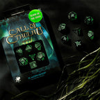 Immagine del prodotto Set di Dadi RPG Call of Cthulhu Glow in the Dark 7 pezzi nero