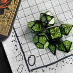 Immagine del prodotto Set di dadi RPG Call of Cthulhu 7ª Edizione 7 pezzi nero