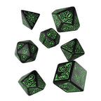 Immagine del prodotto Set di dadi RPG Call of Cthulhu 7ª Edizione 7 pezzi nero