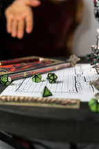 Immagine del prodotto Set di dadi RPG Call of Cthulhu 7ª Edizione 7 pezzi nero