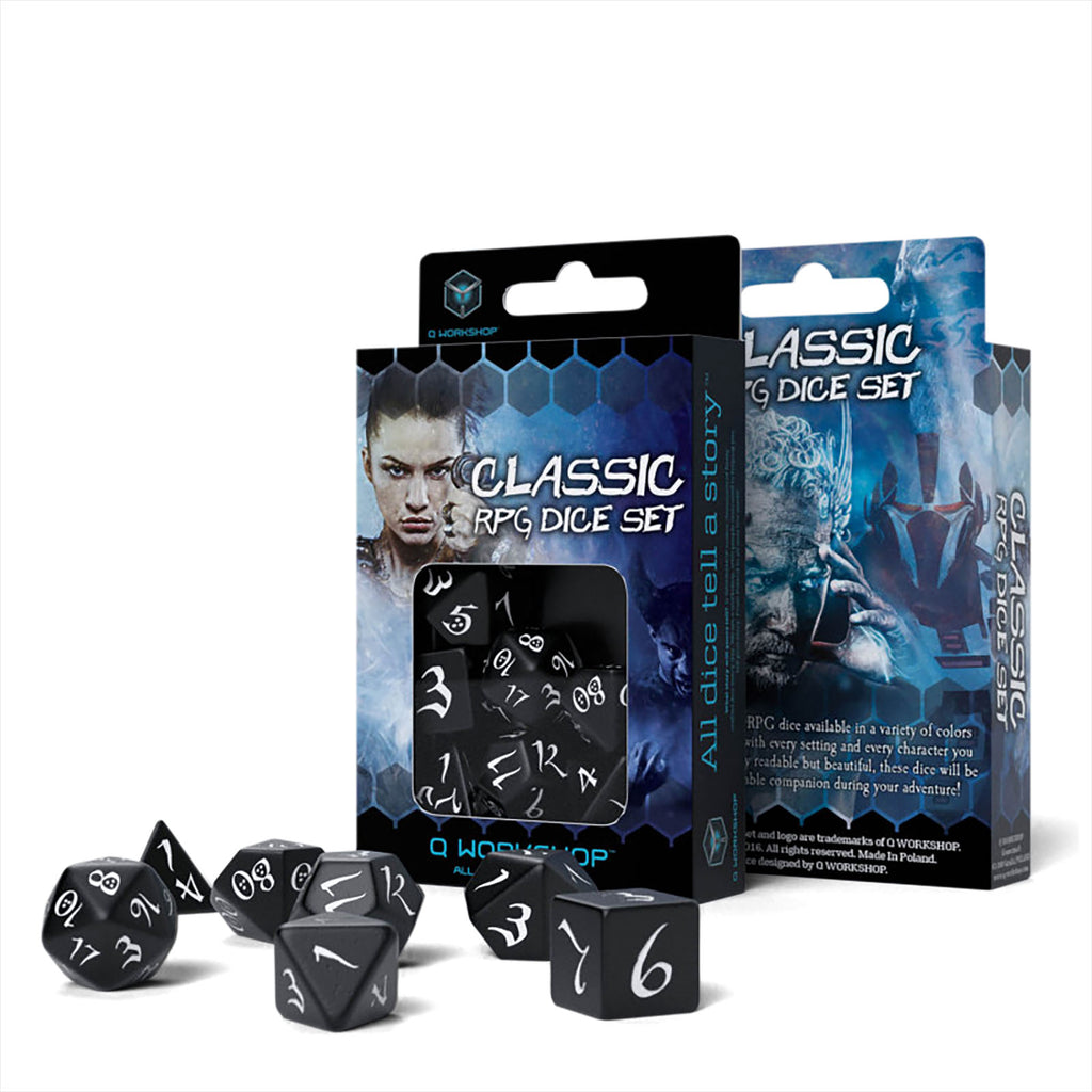 Product image Classic RPG Dice Set 7pcs black