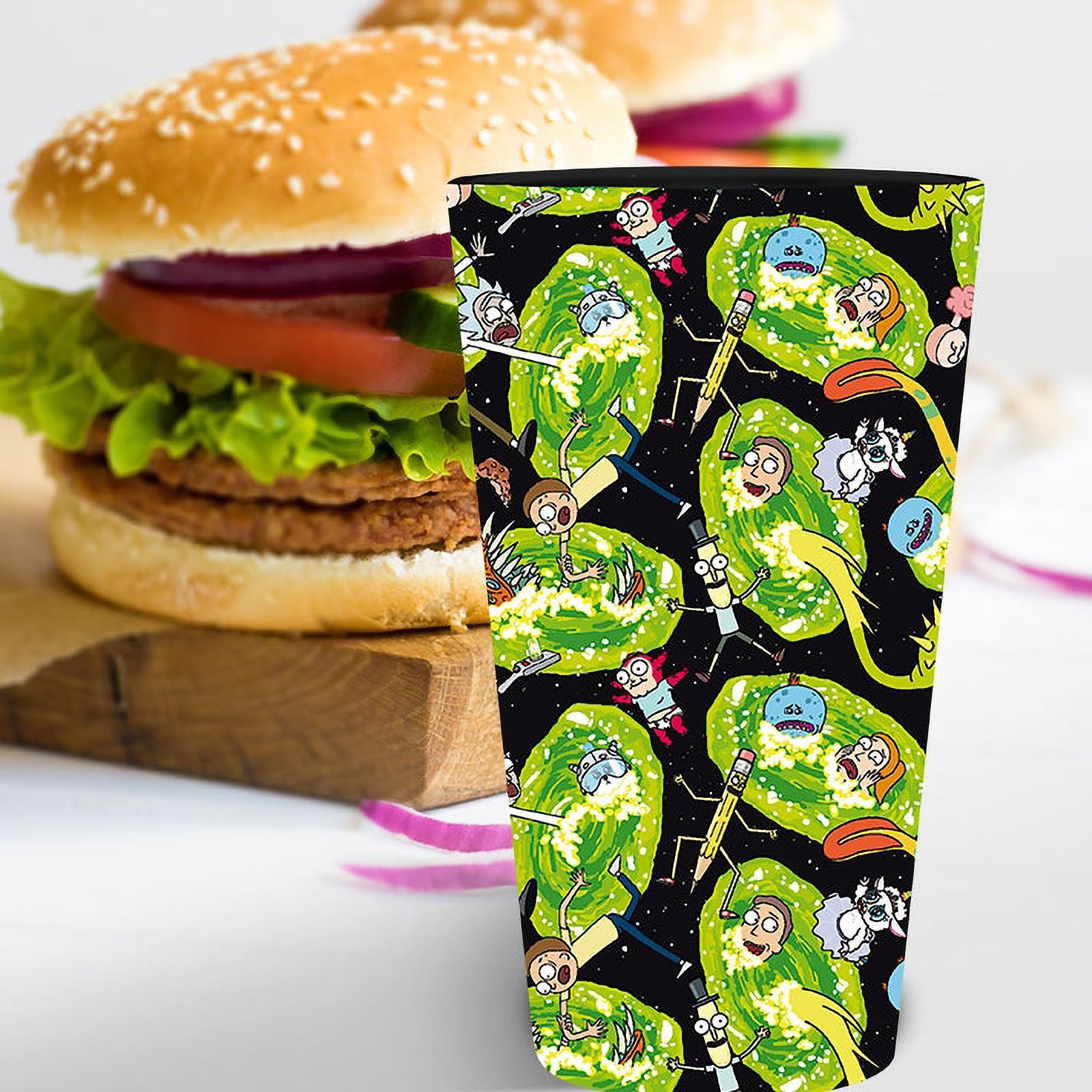 Immagine del prodotto Rick e Morty - Bicchiere Portali