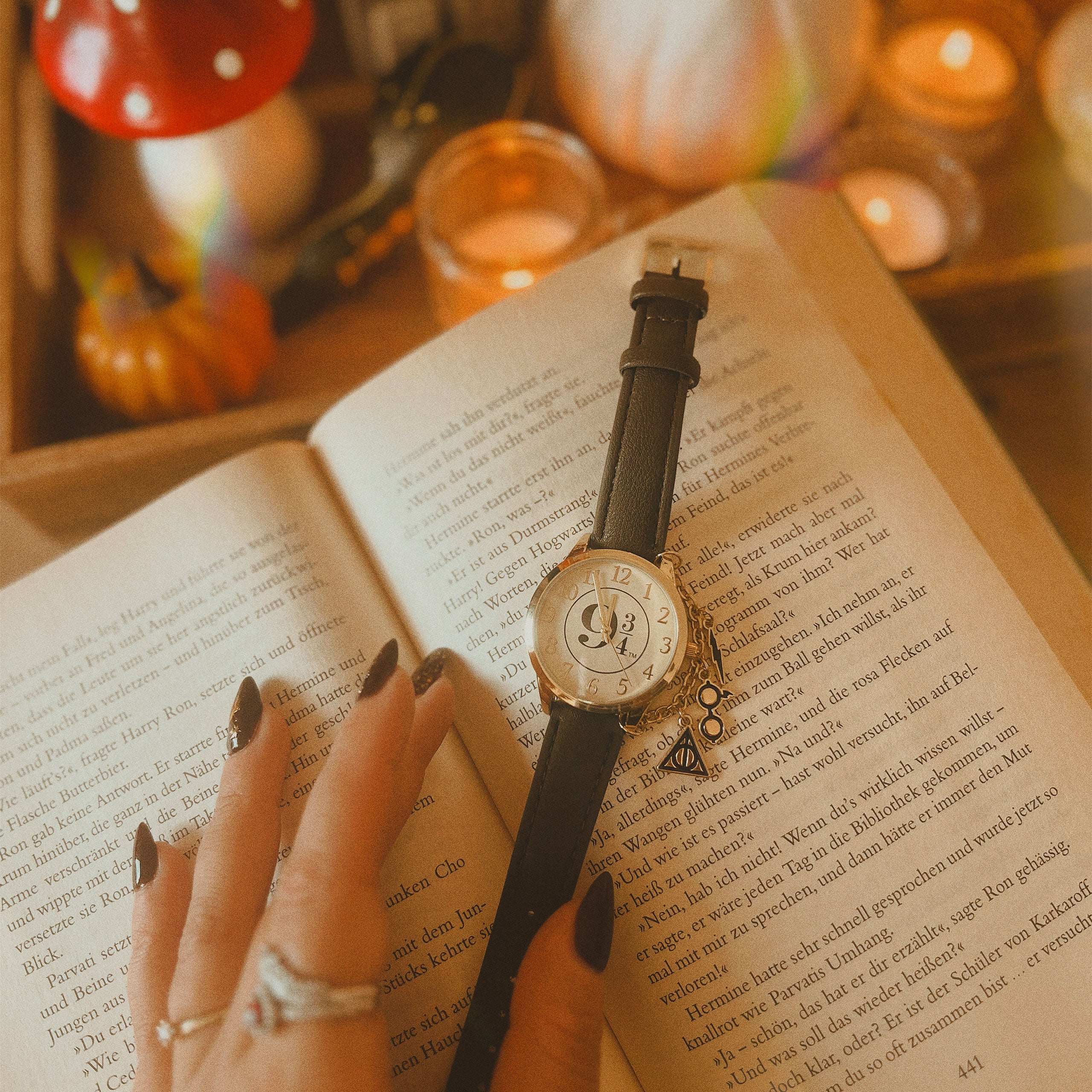 Immagine del prodotto Harry Potter - Orologio da polso 9 3/4 con ciondoli