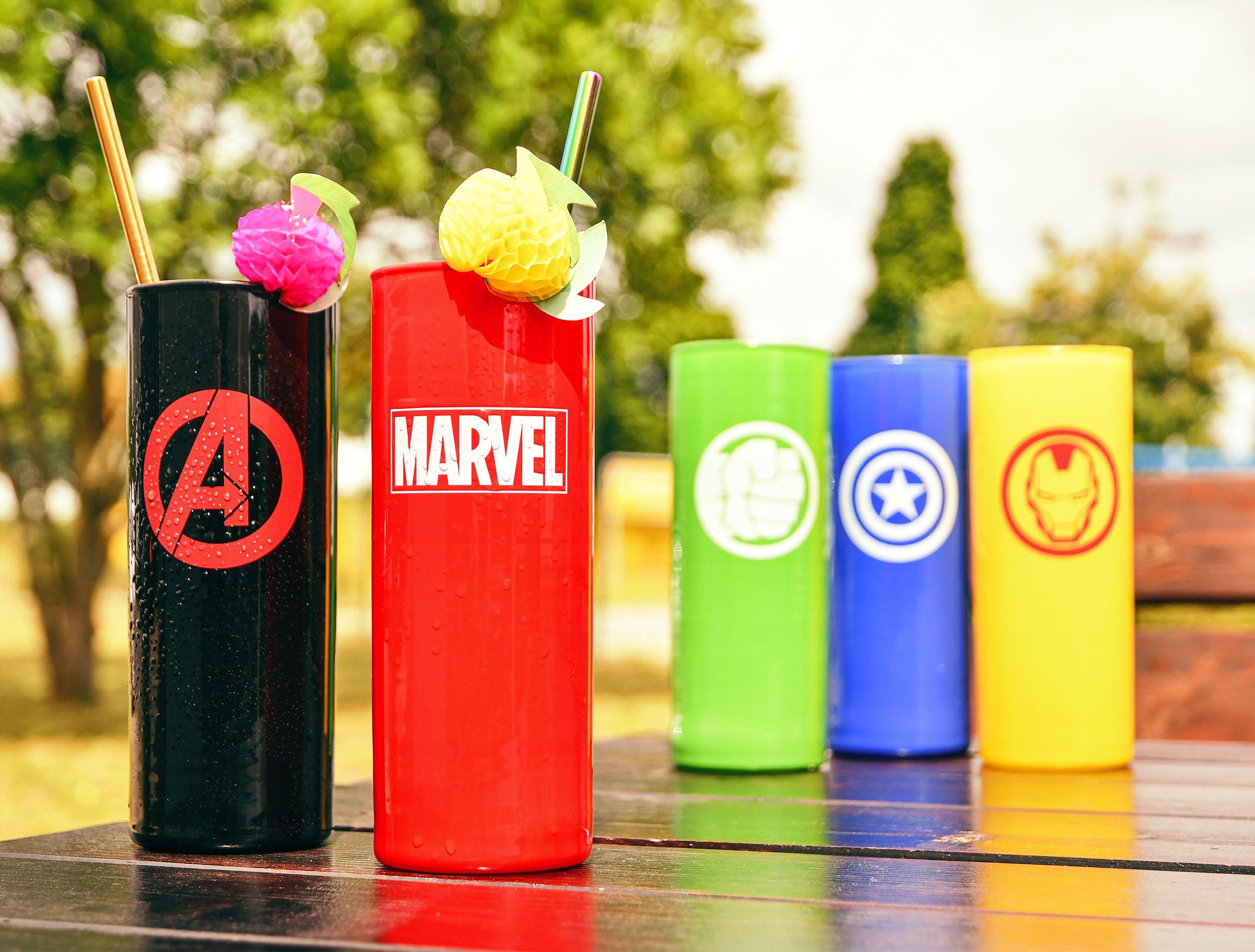 Immagine del prodotto Marvel - Avengers Icons Set di bicchieri da 5 pezzi