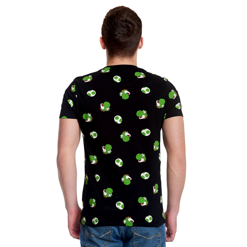 Immagine del prodotto Super Mario - T-shirt nera Yoshi & Uova
