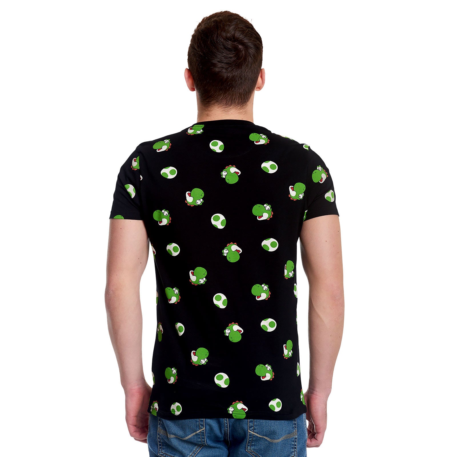 Immagine del prodotto Super Mario - T-shirt nera Yoshi & Uova