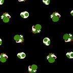 Immagine del prodotto Super Mario - T-shirt nera Yoshi & Uova