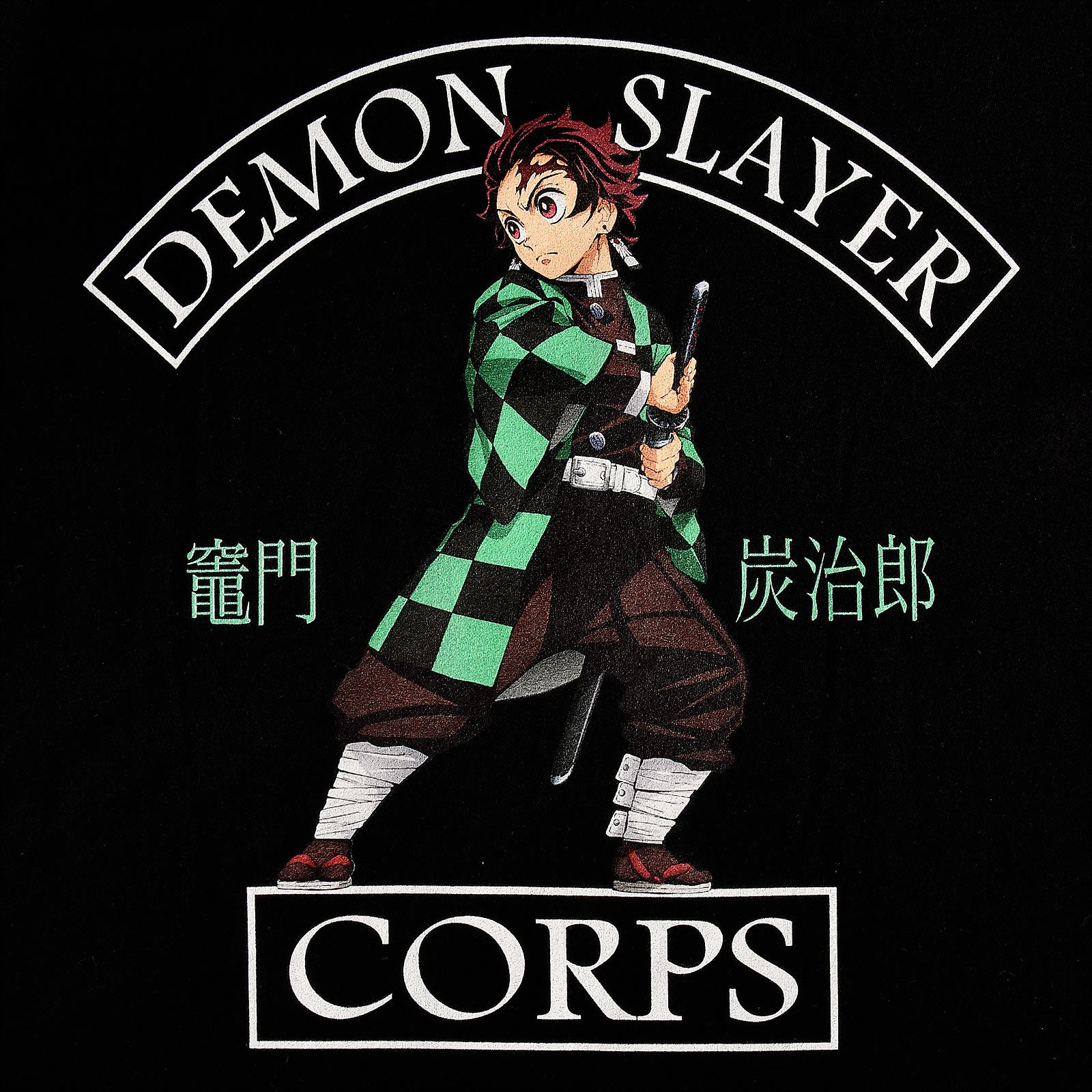 Immagine del prodotto Demon Slayer - Maglietta nera di Tanjiro Kamado