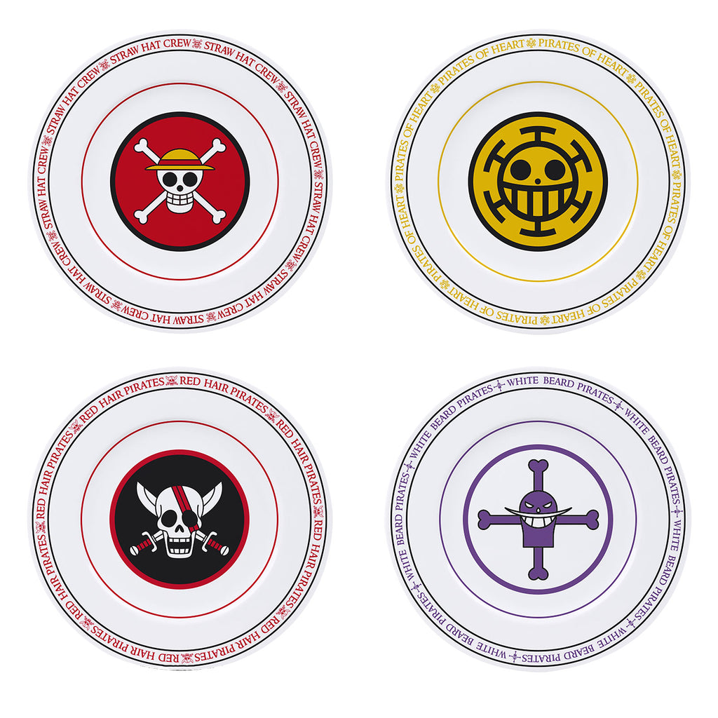 Product image One Piece - Pirate Crews Logos Plate Set