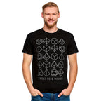 Immagine del prodotto Scegli la tua arma Dadi T-shirt nera
