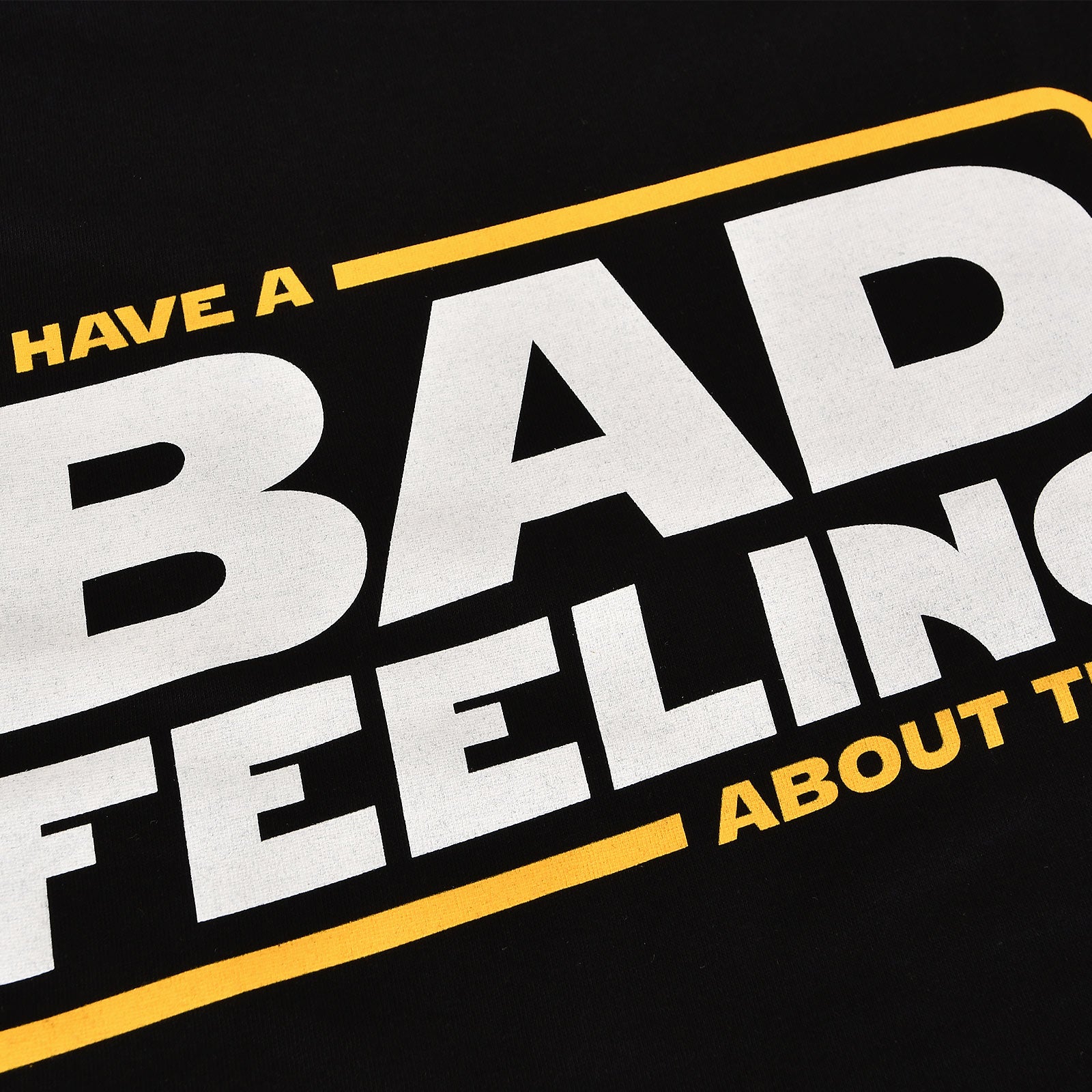 Immagine del prodotto Maglietta Bad Feeling per fan di Star Wars nera