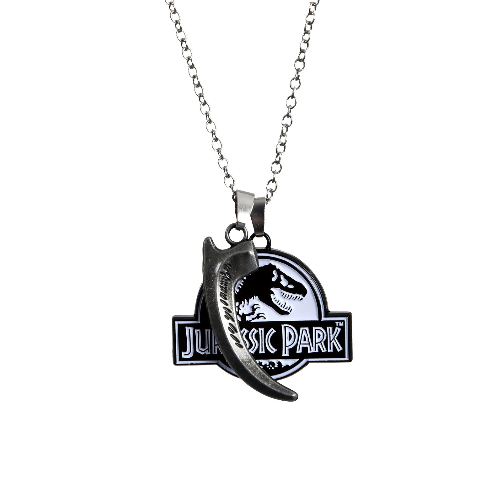 Immagine del prodotto Jurassic Park - Collana limitata con logo e artiglio di Velociraptor