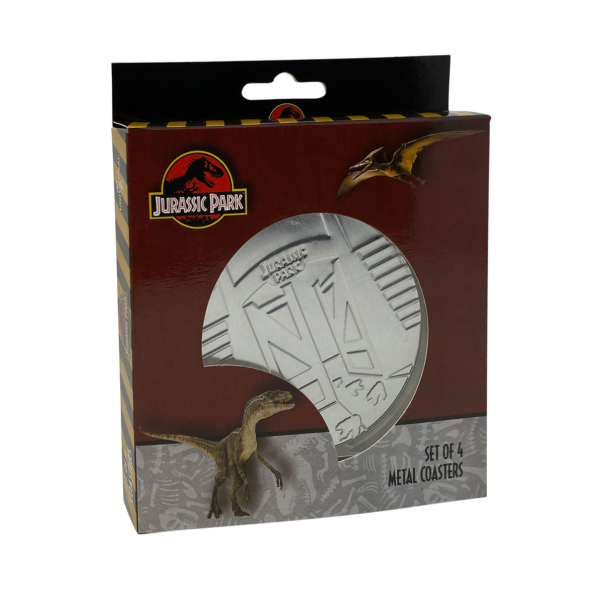Immagine del prodotto Set di 4 sottobicchieri Jurassic Park