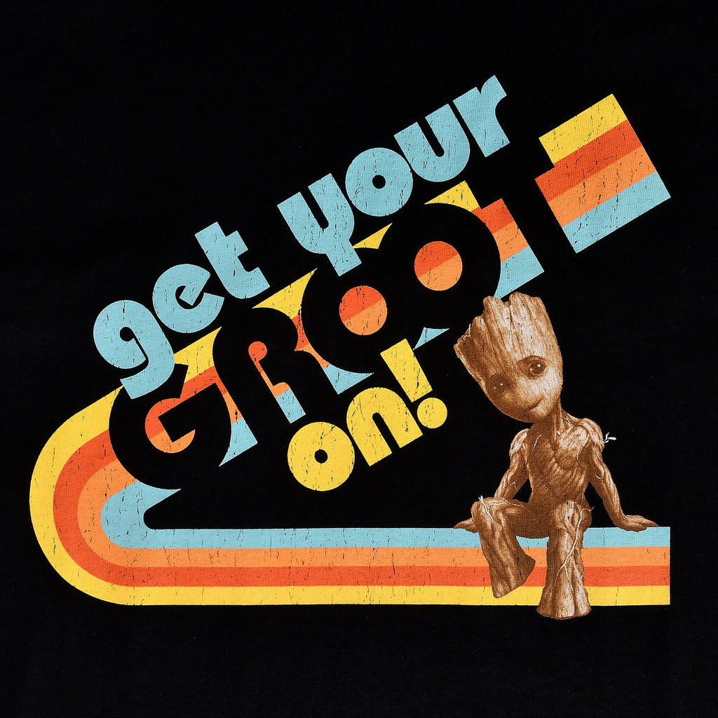 Product image Guardians of the Galaxy - Get Your Groot On Black T-Shirt