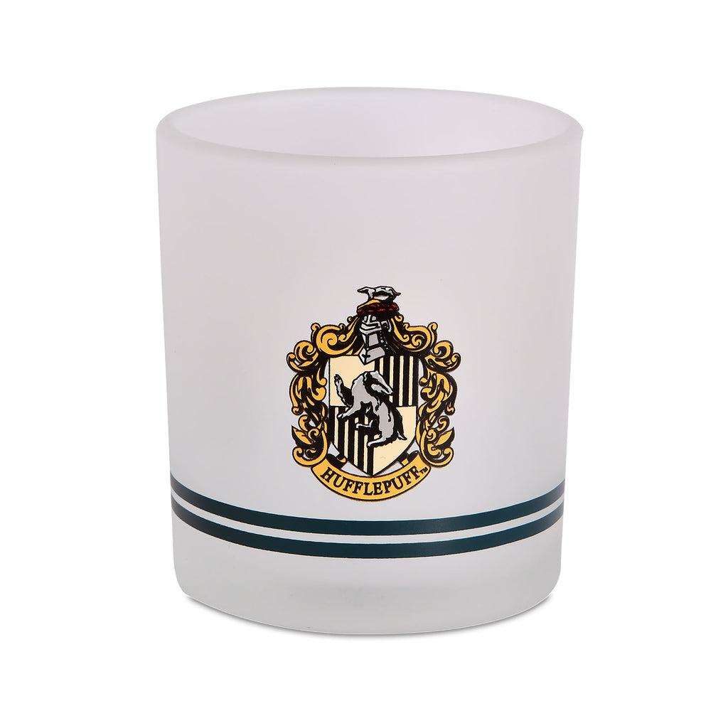 Immagine del prodotto Harry Potter - Bicchiere di vetro latte con stemma di Hufflepuff