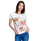 Immagine del prodotto Pusheen - T-shirt da donna Foodie bianca