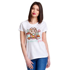Immagine del prodotto Pusheen - T-shirt da donna Eat Dessert First bianca
