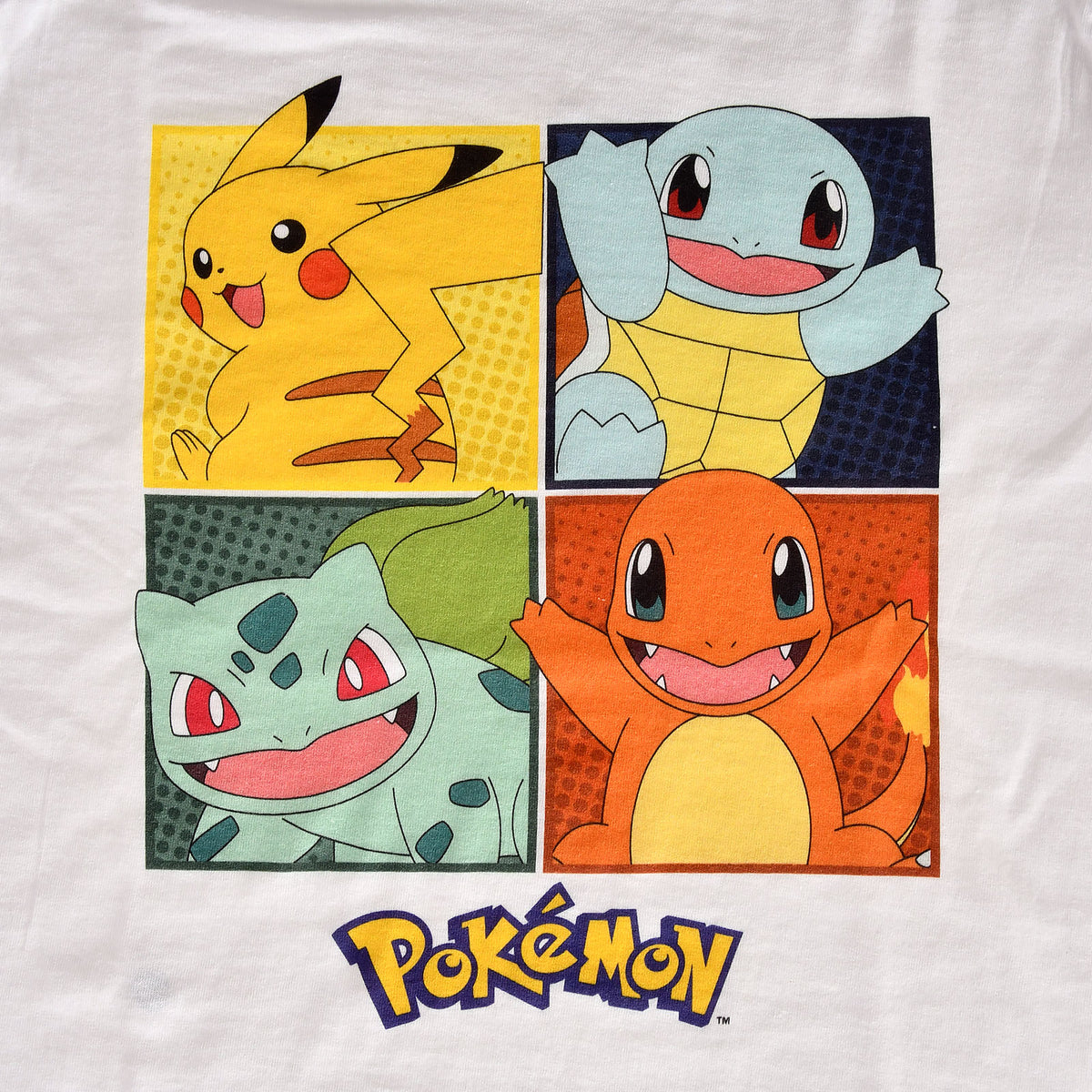 Immagine del prodotto Pokemon - Maglietta per bambini bianca Kanto Starter