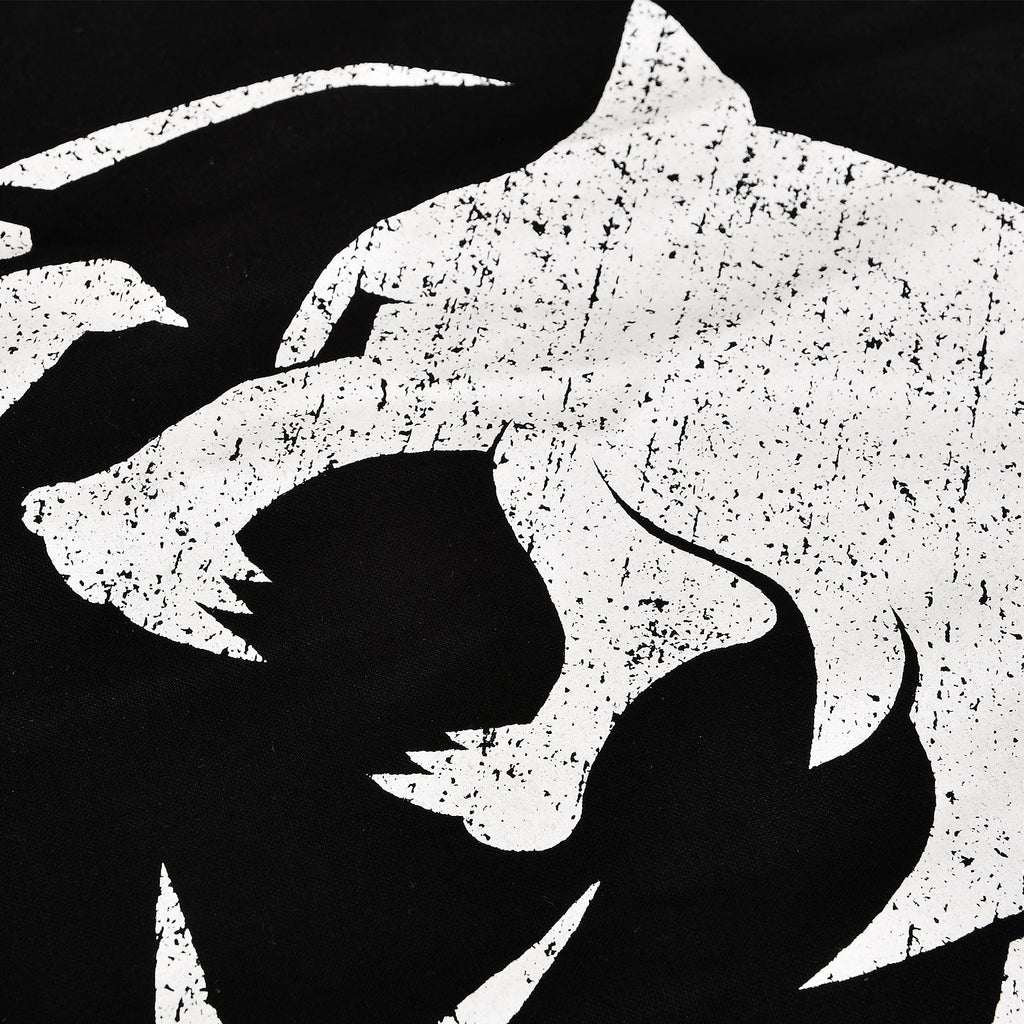 Immagine del prodotto Borsa sportiva con emblema del lupo per fan di Witcher nero