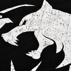 Immagine del prodotto Borsa sportiva con emblema del lupo per fan di Witcher nero