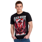 Immagine del prodotto Black Widow - Eye in the Sky T-shirt del film nera