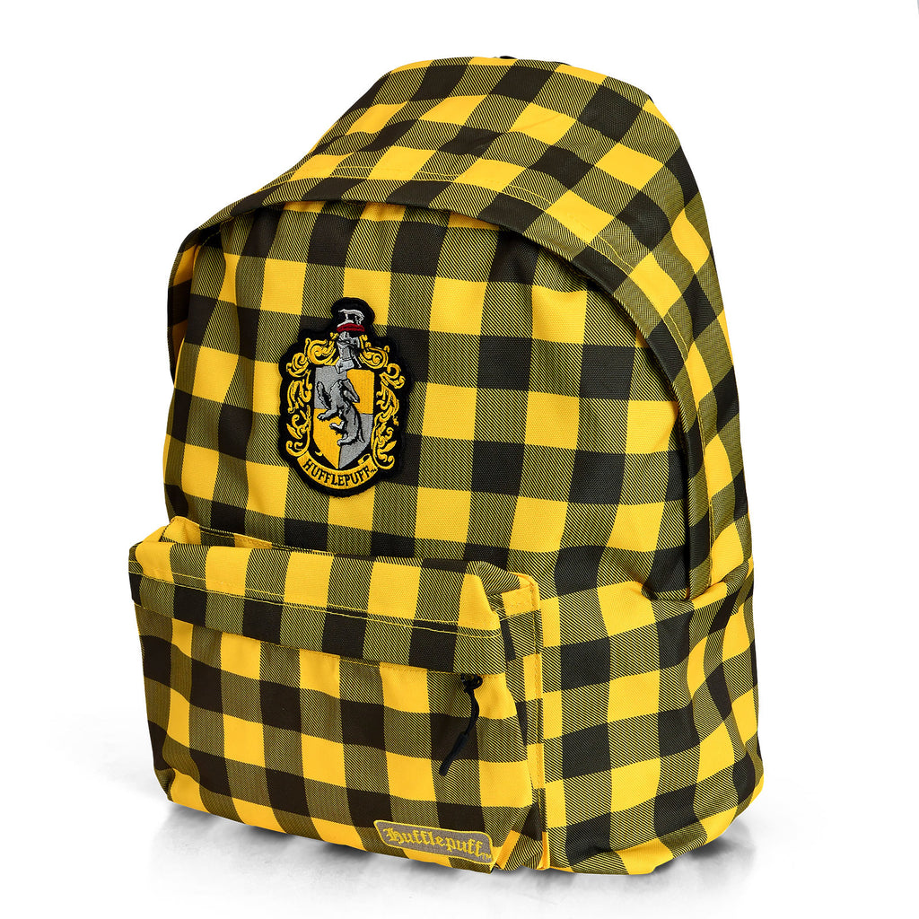 Immagine del prodotto Harry Potter - Zaino a quadri con stemma di Hufflepuff