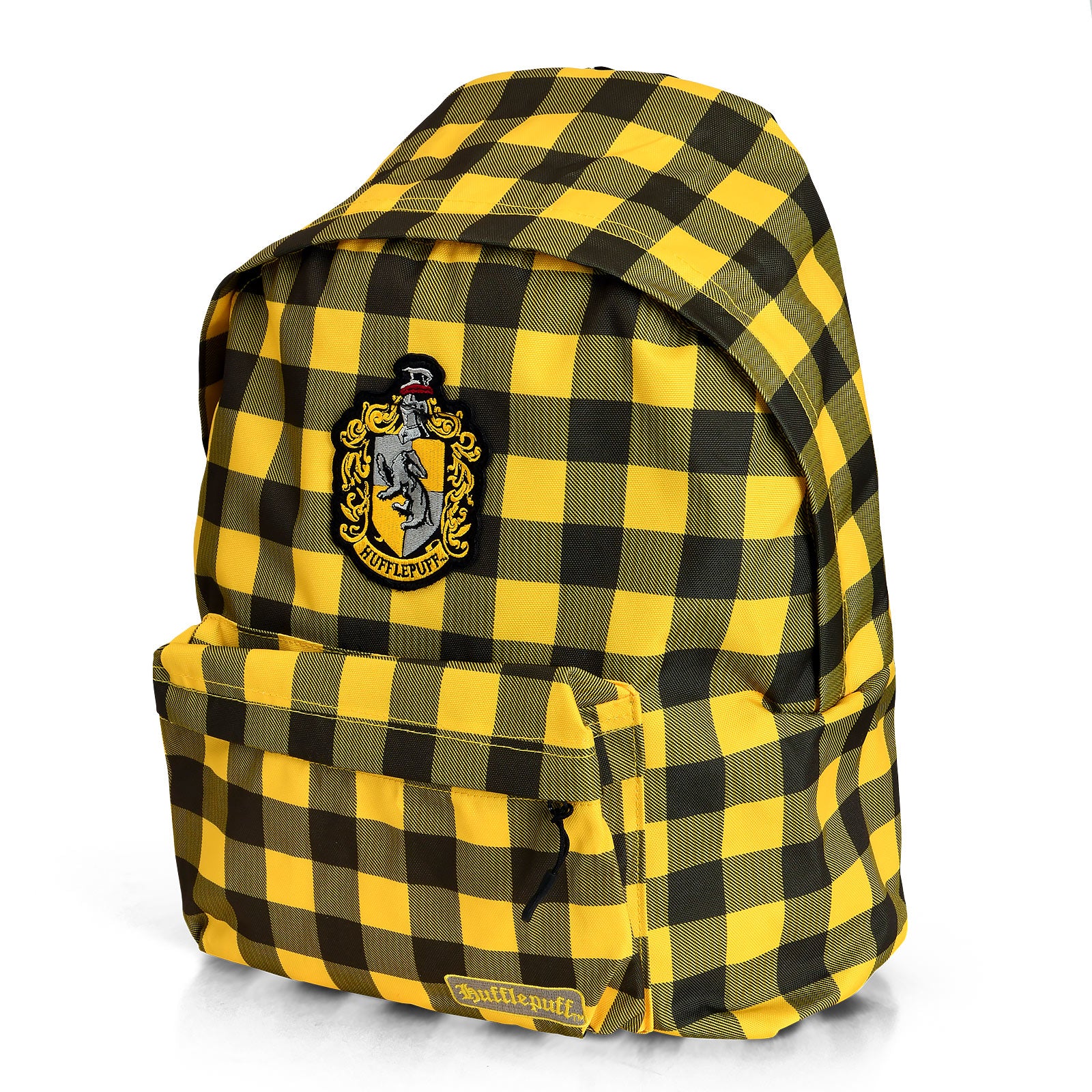 Immagine del prodotto Harry Potter - Zaino a quadri con stemma di Hufflepuff