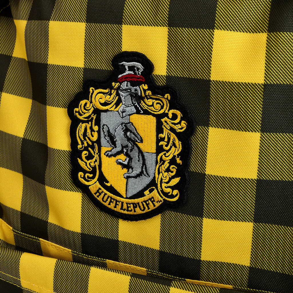 Immagine del prodotto Harry Potter - Zaino a quadri con stemma di Hufflepuff