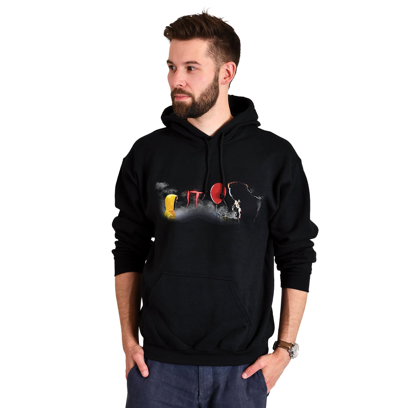 Immagine del prodotto Stephen King's IT - Pennywise e Georgie Hoodie nero