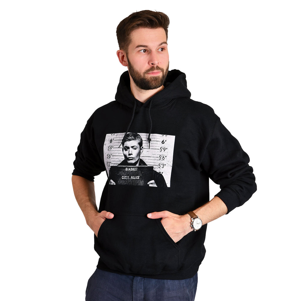 Immagine del prodotto Supernatural - Dean in prigione felpa con cappuccio nera