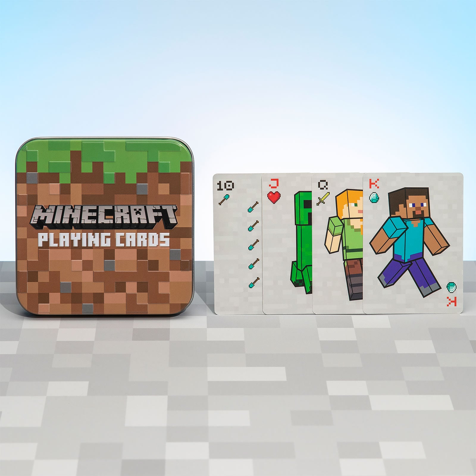 Immagine del prodotto Carte di Minecraft in scatola di metallo