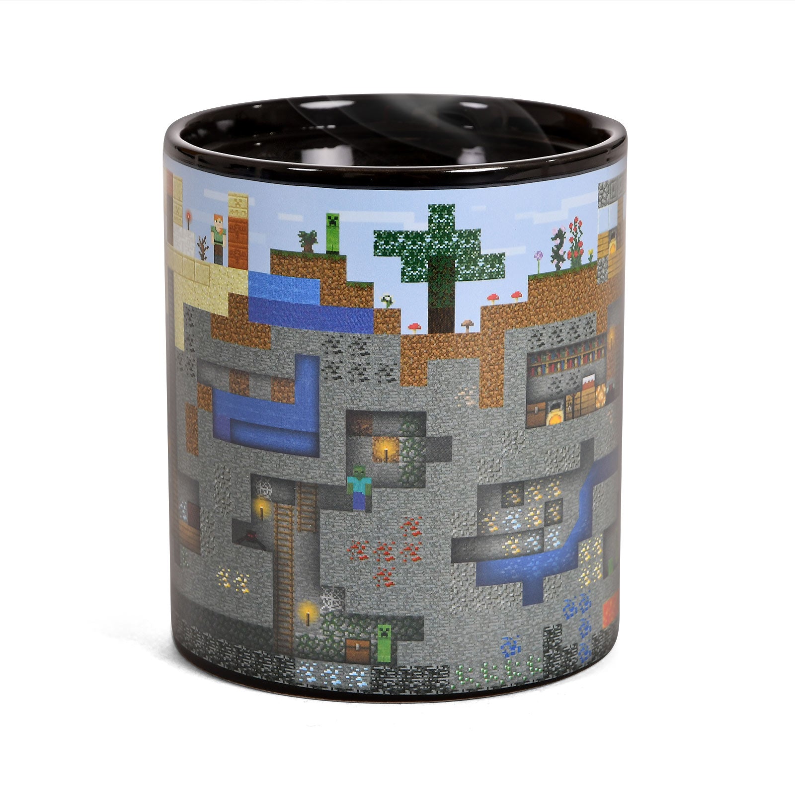 Immagine del prodotto Minecraft - Tazza effetto termico Pixel World