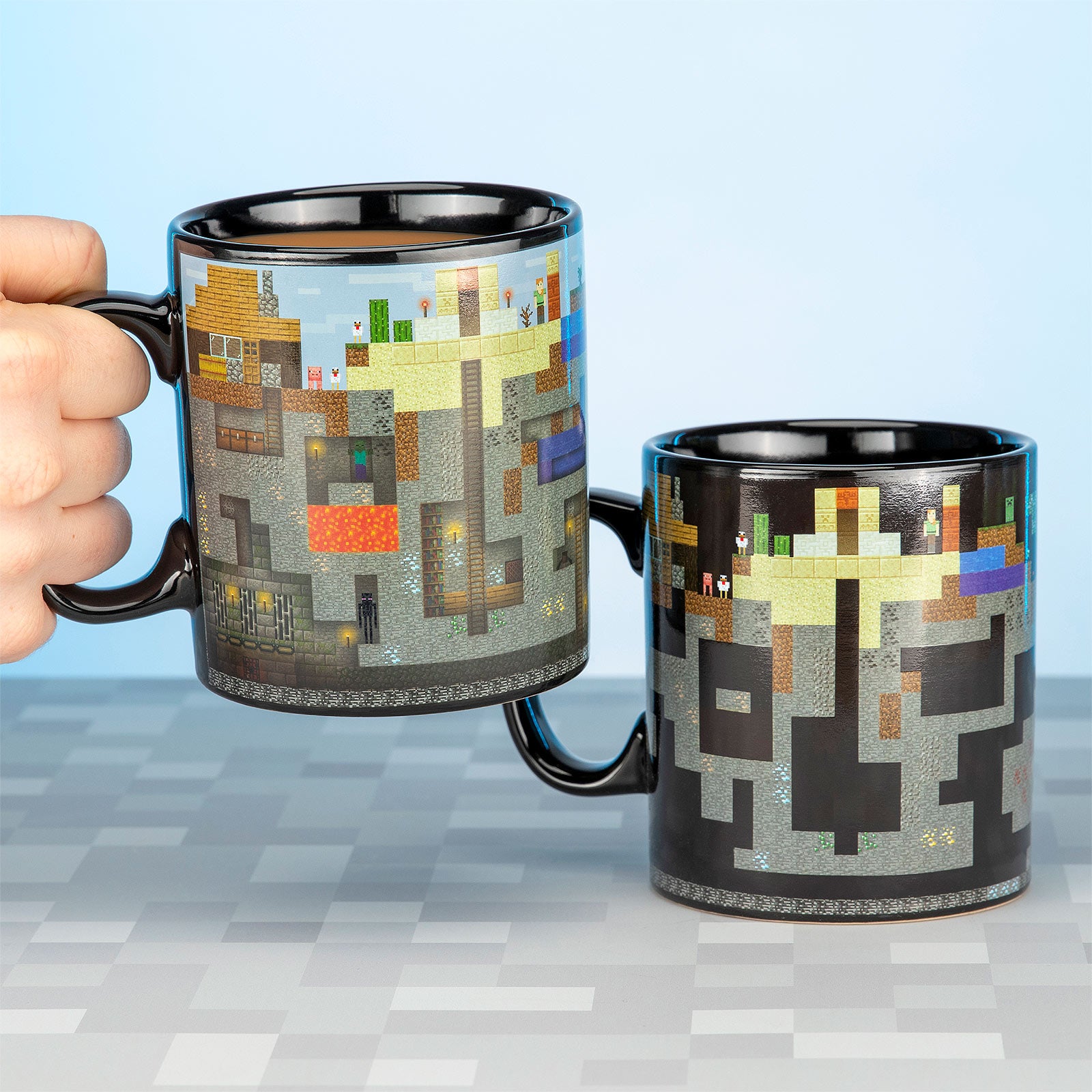 Immagine del prodotto Minecraft - Tazza effetto termico Pixel World