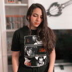 Immagine del prodotto Death Note - T-shirt dei personaggi nera