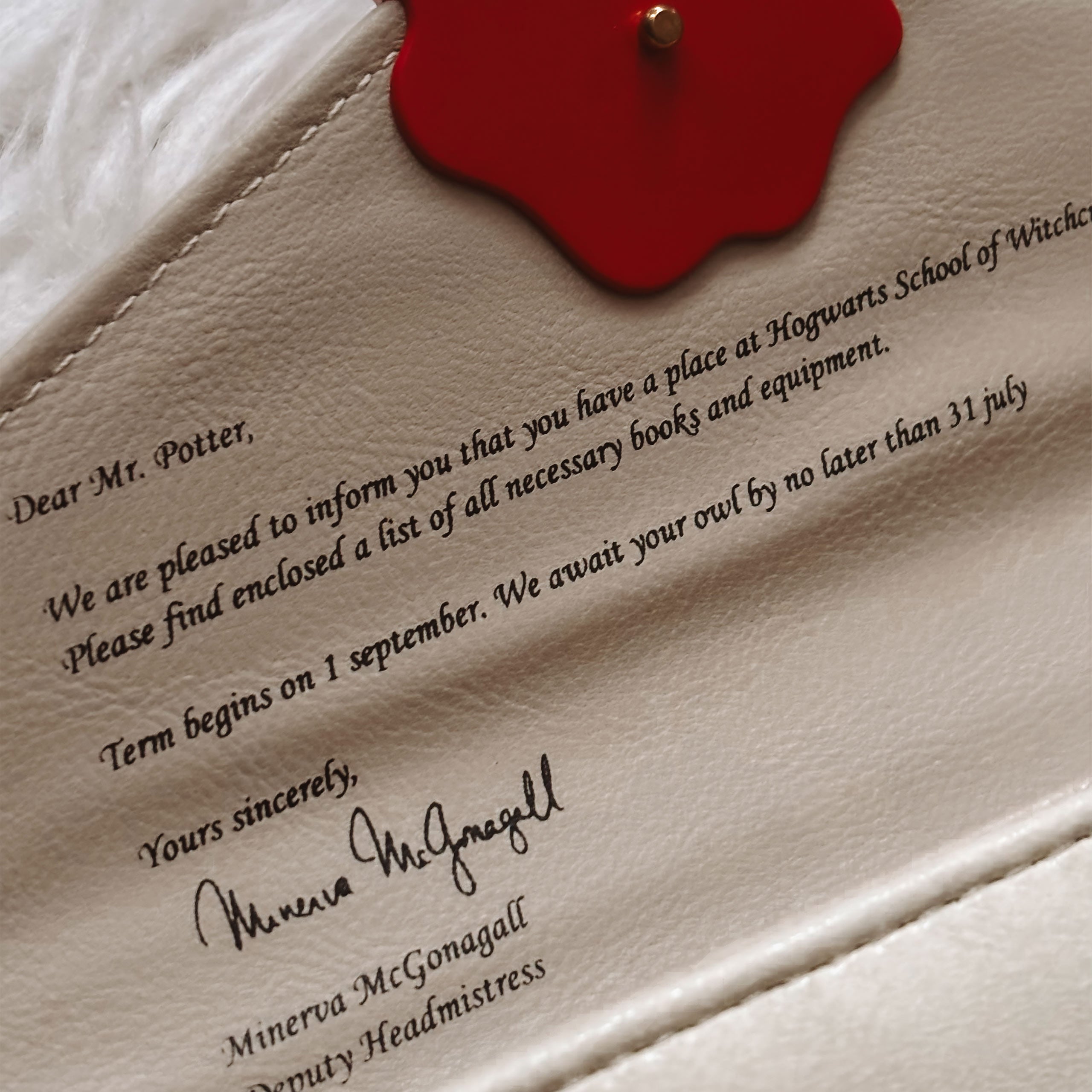Immagine del prodotto Portafoglio da donna Lettera di Hogwarts - Harry Potter
